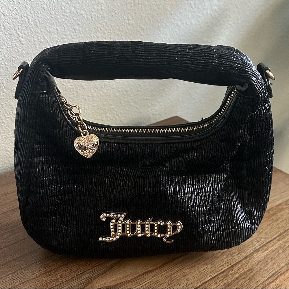 NWOT - Juicy Couture Black Hobo Bag